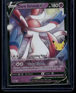 Dark Sylveon V Promo SWSH: Sword & Shield Promo Cards SWSH134 NM - Image 1
