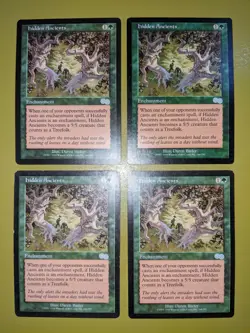 Hidden Ancients x4 - Urza's Saga - Magic the Gathering MTG 4x Playset - Image 1