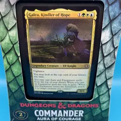 Aura of Courage Commander Deck Adventures in The Forgotten Realms D&D Dragons 630509982677 - Image 2