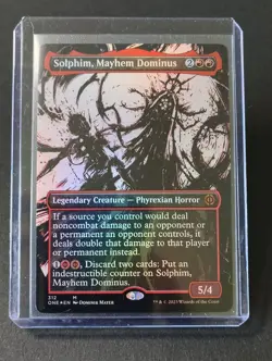 Solphim, Mayhem Dominus (Showcase) Phyrexia: All Will Be One Foil - Image 1