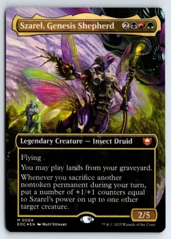 Szarel, Genesis Shepherd (Borderless) -Commander: Edge of Eternities- FOIL - Image 1