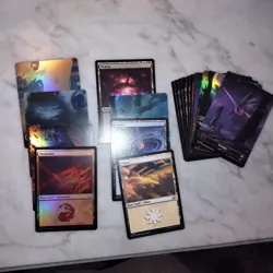 MTG - Edge Of Eternities Bulk Land - Set Of 25 Foil And Non-Foil Basic Lands - Image 2