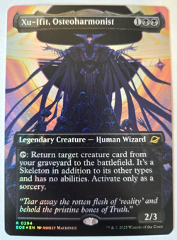 Xu-Ifit, Osteoharmonist FOIL Borderless Edge of Eternities NM - Image 1
