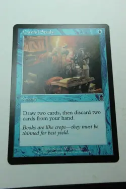 MTG Careful Study x1- -Odyssey-Lightly Played - Image 1