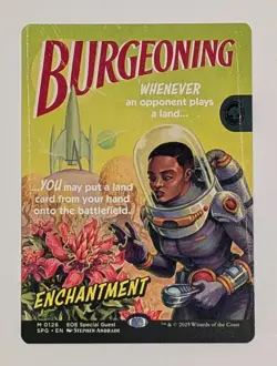 Burgeoning SHOWCASE Magic The Gathering EOE Special Guests M0126 - Image 1
