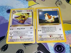 Pokemon TCG 1st Edition Pidgeot 24/64 Jungle Non Holo LP + Pidgey 57/102 LP - Image 4