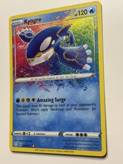Pokemon TCG - Kyogre 21/72 - Shining Fates - Amazing Rare - Image 3