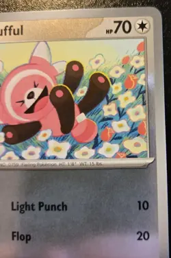Stufful 111/132 Reverse Holo Common Mega Evolution Pokemon TCG - Image 3