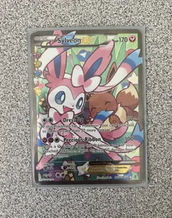 Pokemon SYLVEON EX RC32-32 Holo Generations Set Radiant Collection PACK FRESH NM - Image 1