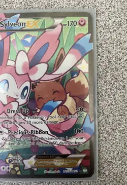 Pokemon SYLVEON EX RC32-32 Holo Generations Set Radiant Collection PACK FRESH NM - Image 4