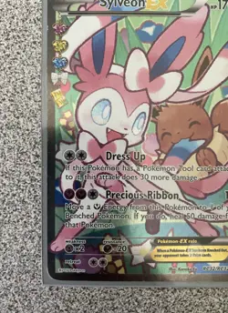 Pokemon SYLVEON EX RC32-32 Holo Generations Set Radiant Collection PACK FRESH NM - Image 5