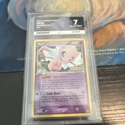 Mew 10/92 - 2006 Pokemon EX Legend Maker Stamped Reverse Foil ACE 7 - Image 1