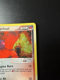 Team Magma's Torkoal 12/95 Team Magma Vs Team Aqua Reverse Holo Rare Pokemon TCG - Image 5