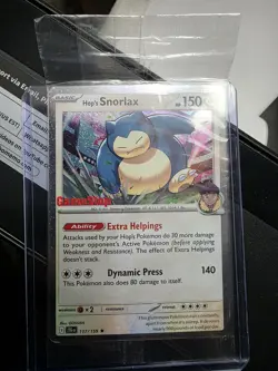 Pokemon Journey Together Hop's Snorlax 117/159 Gamestop Promo Sealed - Image 1