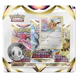 Pokemon Astral Radiance: Eevee 3-Pack Blister - Image 1