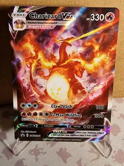 Pokemon TCG Charizard VMAX ULTRA RARE FULL ART Promo SWSH261 - Immaculate Cond! - Image 1