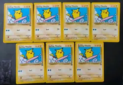 Surfing Pikachu #28/53 Black Star Promo Regular, 2001 Vintage Pokemon TCG, NM - Image 2