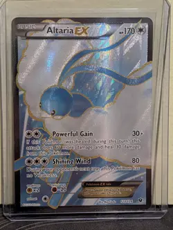 Pokemon TCG Altaria EX Full Art 123/124 XY Fates Collide Ultra Rare Holo NM - Image 4