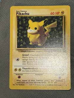 Pokemon TCG Pikachu Wizards Black Star Promos 1 Regular Promo 1st Edition - Image 3