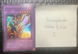 Flame Swordsman 1st Edition LOB-003 Legend of Blue Eyes White Dragon - Image 3