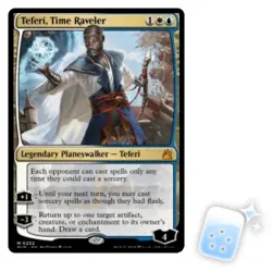 TEFERI, TIME RAVELER Ravnica Remastered Planeswalker Magic MTG MINT CARD - Image 1