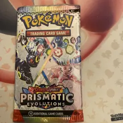 Pokemon Prismatic Evolutions Booster Pack - 10 Cards/Pack - Random Art - SEALED - Image 1