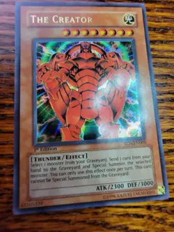 NM The Creator - 1st Edition RDS EN005 Holo Foil Ultra Rare Yugioh Card - Image 2