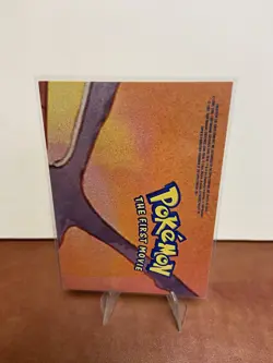 Pikachu & Raichu Topps Pokemon First Movie Sticker Card Pokemon TCG - Image 2