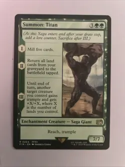 Summon: Titan Final Fantasy Regular - Image 1
