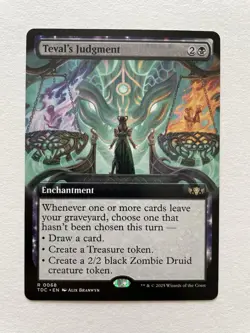 MTG Teval's Judgment EXTENDED ART 0068 TDC - Image 1