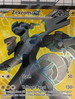 Pokemon TCG Zekrom EX 158/086 - Black Bolt English Ultra Rare, Pack Fresh - Image 2