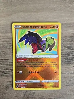 Pokemon TCG Radiant Hawlucha 081/189 2022 Astral Radiance Ultra Rare Holo NM - Image 1