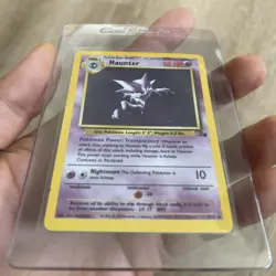💥 Pokemon Haunter 6/62 Fossil Holo Rare WOTC 1999 Vintage TCG LP/NM - Image 2