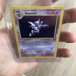 💥 Pokemon Haunter 6/62 Fossil Holo Rare WOTC 1999 Vintage TCG LP/NM - Image 5