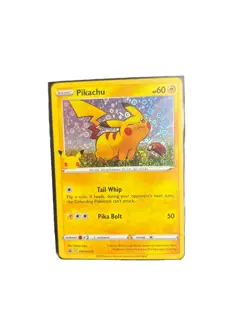 5x Lot Pokemon 25th Anniversary Foil Stamped Pikachu Promo General Mills Cereal - Image 2