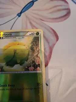 Skiploom 51/123 Reverse Holo Pokemon 2010 HeartGold & SoulSilver MP Scratched - Image 4