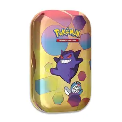 Pokemon TCG: Scarlet & Violet-151 Mini Tin (Gengar & Poliwag) - Sealed - Image 1