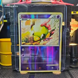 Natu Unleashed Reverse Holo Pokemon TCG 55/95 HeartGold & SoulSilver Common - Image 1