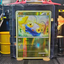 Chinchou Unleashed Reverse Holo Pokemon TCG 48/95 HeartGold & SoulSilver Common - Image 1
