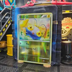 Chinchou Unleashed Reverse Holo Pokemon TCG 48/95 HeartGold & SoulSilver Common - Image 2