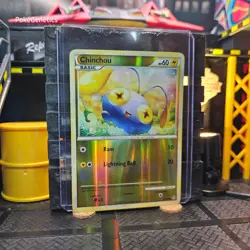 Chinchou Unleashed Reverse Holo Pokemon TCG 48/95 HeartGold & SoulSilver Common - Image 3