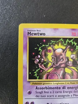 Pokemon Mewtwo Wizard's Black Star Promo 14 - Ita - Vintage - NEAR MINT - Image 4