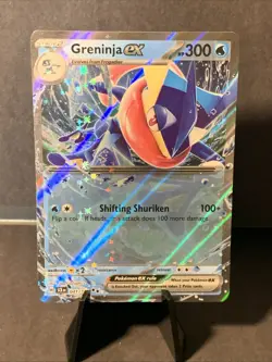 Pokemon TCG Greninja ex 041/142 Ultra Rare Stellar Crown NM/M - Image 1