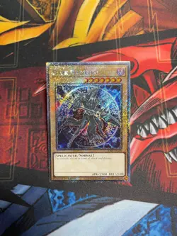 Yu-Gi-Oh! Dark Magician (7th Art) RA04-EN106 ** Platinum Secret Rare | 1st Ed ** - Image 1
