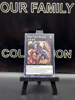 ** TIME THIEF REDOER ** 1ST EDITION PRISMATIC SECRET RARE NM MP20-EN040 YUGIOH! - Image 1