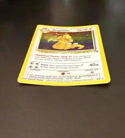 Dragonite 4/62 Pokemon Card Holo Fossil WOTC 1999 Rare - Image 2