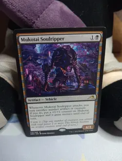 Mukotai Soulripper Kamigawa: Neon Dynasty Neo MTG Magic Card - Image 1