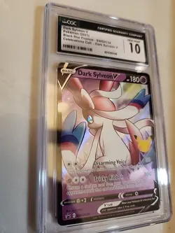 Dark Sylveon V - SWSH134 Promo Holo Card 💎 CGC Gem Mint 10 💎 - Image 1
