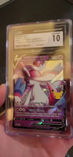 Dark Sylveon V - SWSH134 Promo Holo Card 💎 CGC Gem Mint 10 💎 - Image 2
