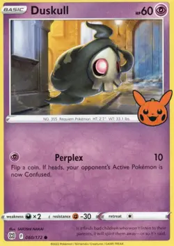 Duskull 060/172 - Common - Trick or Trade 2022 Pokemon Card - Image 1